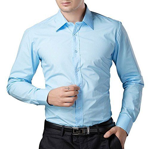 Real Classic With Slim Fit And A Half-Cutaway Collar Mens Formal Shirt  Age Group: 18-30