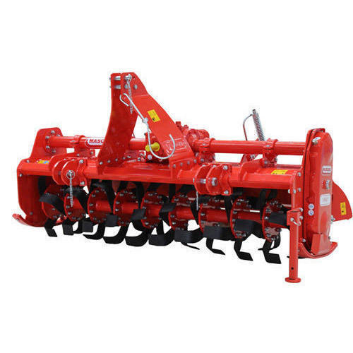 Red Colour Maschio Tractor Rotavator Use For Landscaping, Farm Work, Snow Removal