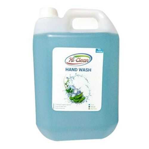 Sky Blue Liquid 8-9 Ph Hi-clean Hand Wash With Natural Ingredients