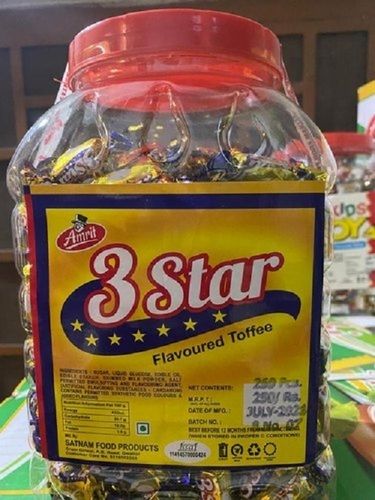 3 Star Semi Hard Chocolate Candy Mixture Of Rich Chocolate And Butterscotch For Kids