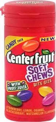 Center Fruit Chewing Gum Soft Chews With Finely Blended Sweet Tasty Delicious Flavor