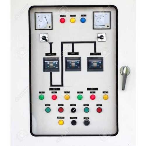Control Panel Box With Analog Type Display For Industrial Use