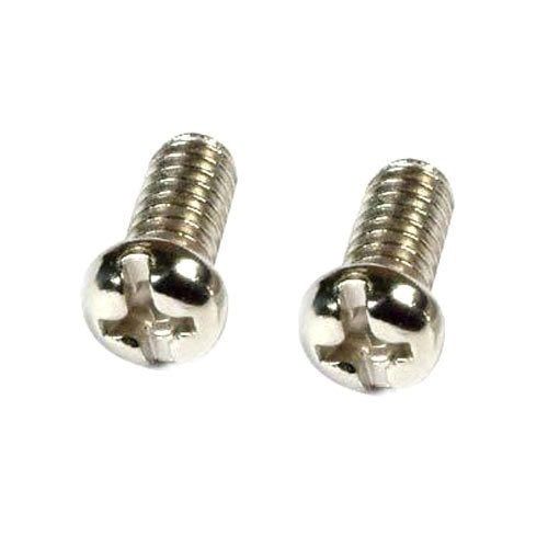 Polished Full Thread Round Silver Stainless Steel Screw Din Size M-2 A For Construction Usage