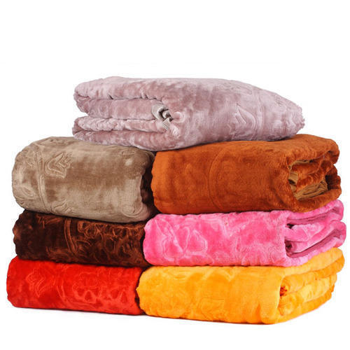 Double Bed Printed Mink Blanket - Super Soft, 220x240 cm, Multi Color | Ideal for Home and Hotels, Weighs 5 Kg