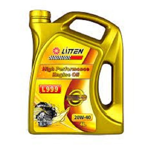 Light Brown Litten Engine Oil With High Viscosity Index For Automotive Industry