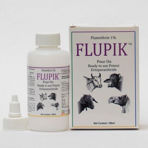 Pack Of 100ml Flumerthin Flupik Pour On Liquid Pesticides 