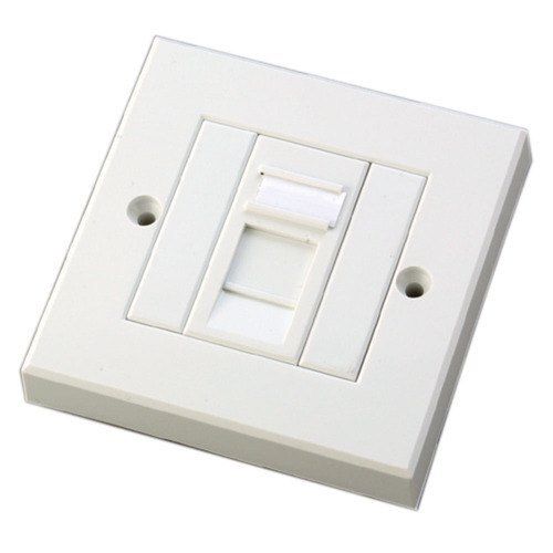 Plastic Shock Proof Flame Retardant Protection High Quality White Modular Electrical Switch