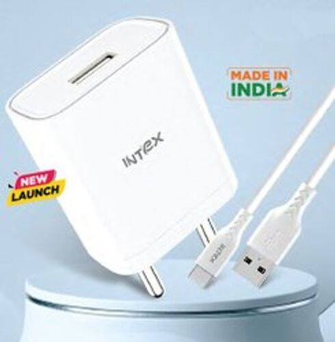 Usb Wall Adapter Bolt 2 Ampere Usb Charger Intex Body Material: Plastic