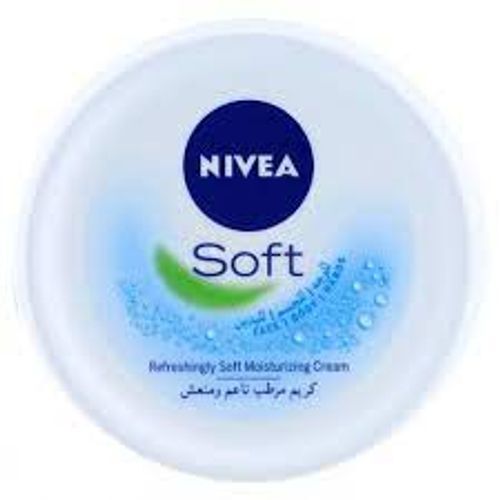  Non-Sticky Nivea Soft Moisturizer Cream For Face Hand & Body 