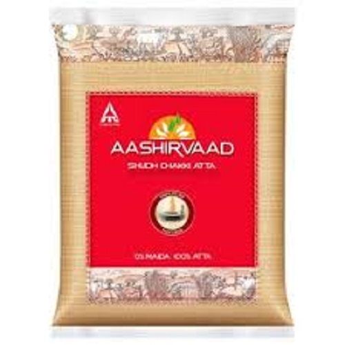 100% Pure Aashirvaad Shudh Chakki Atta/Gavhache Peeth, 5 Kg Pack