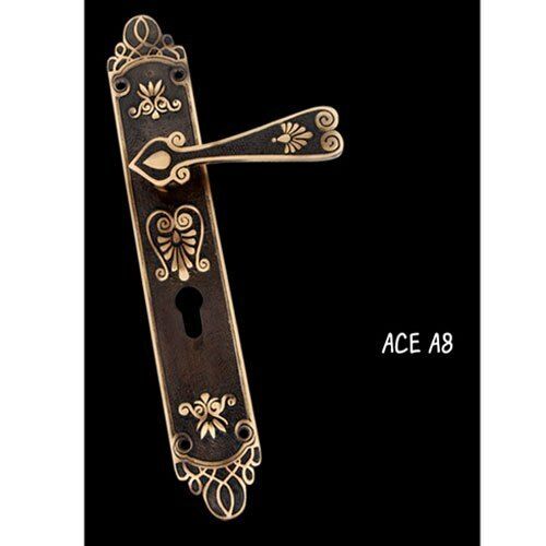 Antique Design Brass Mortise Interior Exterior Door Handle Application: Safety