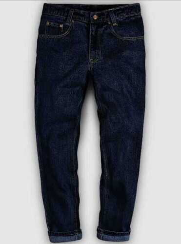 Blue Mens Dark Stylish Comfortable Classy Indigo Slim Fit Mens Jeans