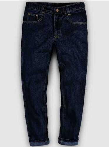 Breathable Blue Mens Dark Stylish Comfortable Classy Indigo Slim Fit Mens Jeans