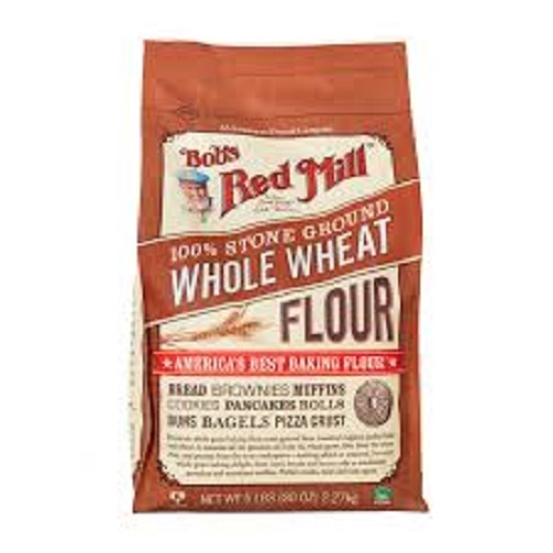 White Bobs Red Mill 100% Strong Ground Whole Wheat Flour, 48 Oz