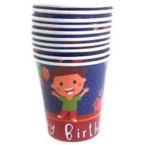 Multicolour Best Quality Kids Birthday Party Paper Glasses 