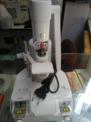 White Easy To Use, Optical Frame Drilling Machine