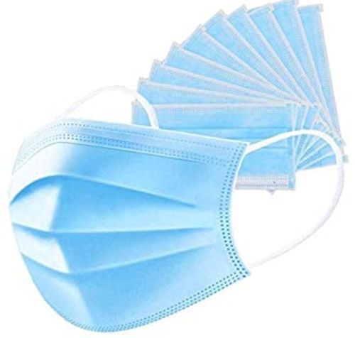 Eco Friendly Light Weight And Breathable Ear Loop Blue Face Mask