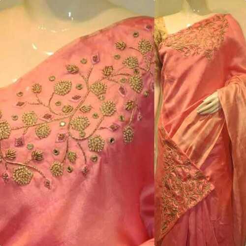 Embroidery Saree at Best Price in Kolkata, West Bengal Emobordry Work