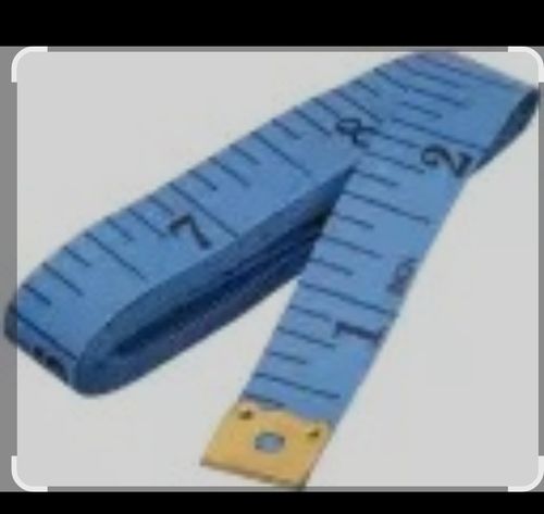 Fiber Material Sewing Tailors Body Measuring Measurement Tape (1.5 Imperial, Blue)