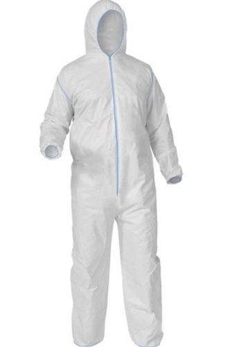 Full Body Protection Non Suffocating Highly Breathable White Ppe Kit