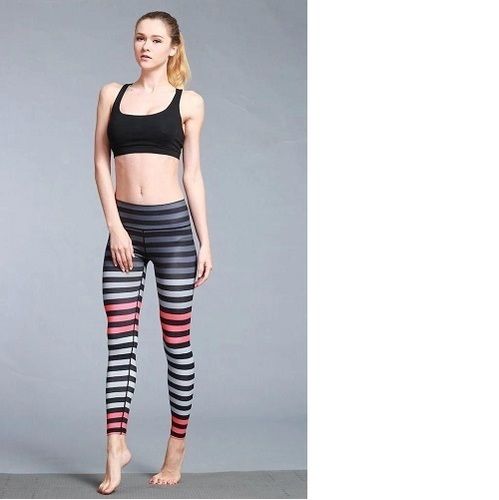 Female High Waist Sumshy Ladies Yoga Pant Activewear, Slim Fit at