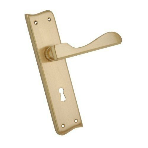 Optimal Quality Plain Brass Mortise Main Door Handle Application: Safety