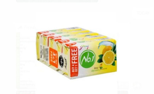 Pack Of 5pcs Lemon And Aloe Vera Fragrance 500 G Bath Soaps Set