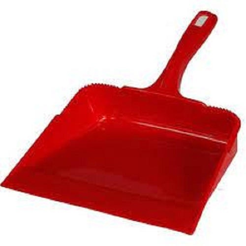 प्लास्टिक डस्ट पैन और मैरून रंग और सरल रीसायकेबल और हल्का आकार: छोटा