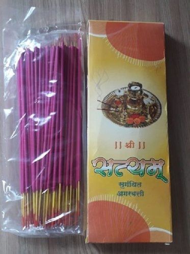 Shree Satyam Eco Friendly Sandal Fragrance Incense Stick For Religious Purpose Burning Time: 5 Minutes