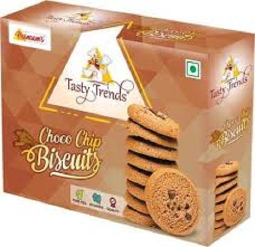 Tasty And Sweet Chocolate Biscuits with Round Shape and Semi Soft