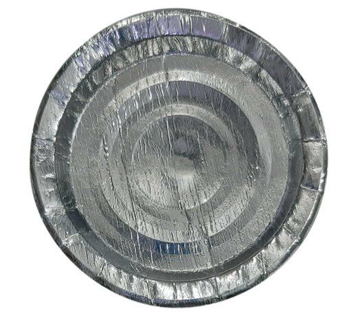 Light Quality 100 Percent Biodegradable Silver Coated Disposable Paper Plate For Party