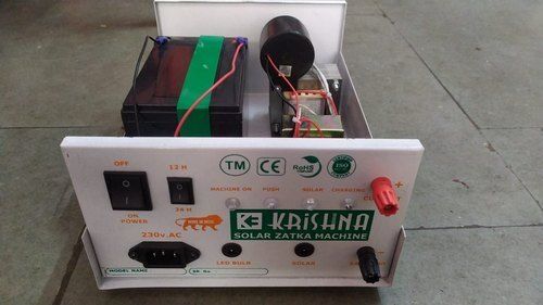 White 2Kv Shock Enables And Rechargeable Batteries Solar Zhatka Machine