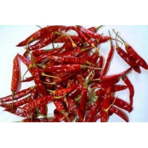 Aromatic And Flavourful Indian Origin Naturally Grown Bright Red Healthy Spicy Hygienically Appetite Suppressant Red Chilli Grade: A