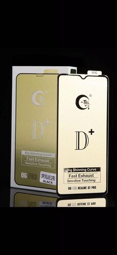 Big Shining Curve Fast Exhaust Sensitive Touching Tempered Glass For Mobile Phone