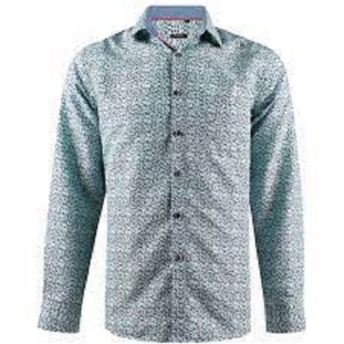 Check Pattern Cotton Silk Blend Shirt Fabric Printed For Party And Casual Wear Collar Style: Straight