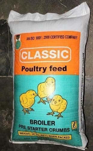 Classic Dried Prestarter Broiler Crumb Chick Poultry Feed Application: Water