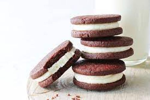 Delicious Cream Filled Chocolate Cookie Snacks 