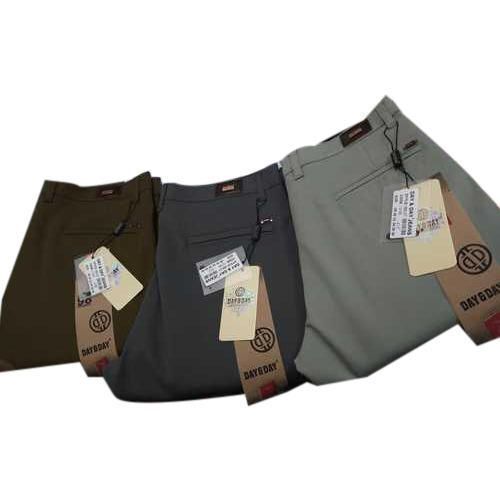 Niuer Mens Button Solid Color Bottom Men Soft Suit Pants With Pockets Work  Zipper Stretch Trousers Black 38  Walmartcom