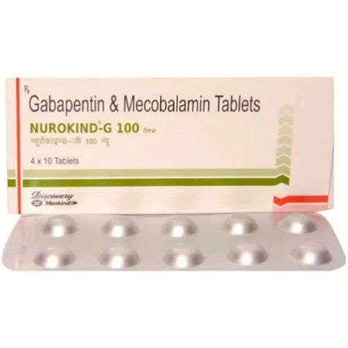 Gabapentin & Mecobalamin Tablets Pack Of 4 X 10 Tablets