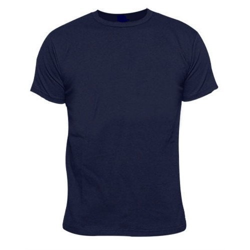 Cotton T Shirt - L, M, XL, XXL Sizes | Plain Black Round Neck, Half Sleeve for Comfortable Summer Wear