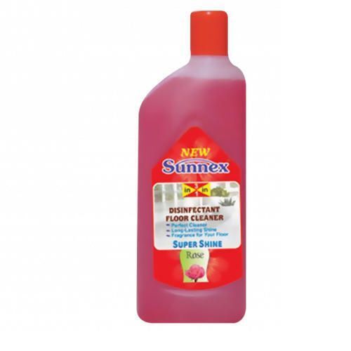 Rose Fragrance Sunnex Disinfectant Floor Cleaner, 500Ml  Shelf Life: 12 Months