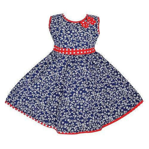 Buy Doodle Soft Cute Casual Floral Printed Kids Dress Frocks for  GirlsDresses for Baby GirlKnee Length FrockCotton Lining Inside Cap  Sleeves  Round Neck 45 Years Grey 3 at Amazonin
