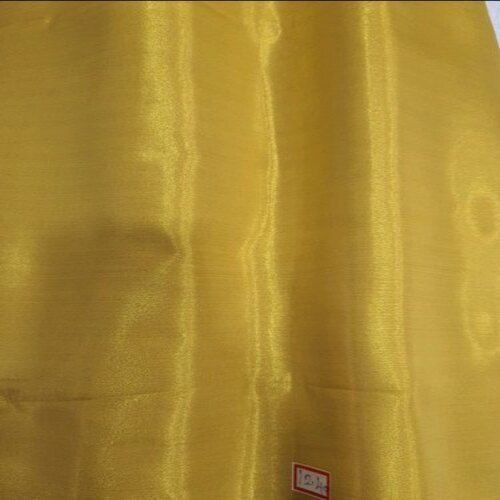 Light In Weight Soft And Crease Resistance Yellow Jacquard Blouse ...