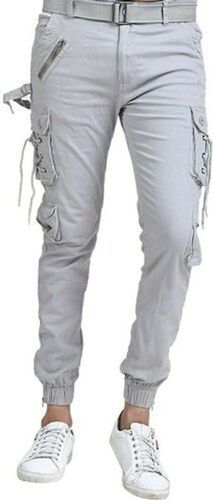 Elegant men's gray pants DJP09
