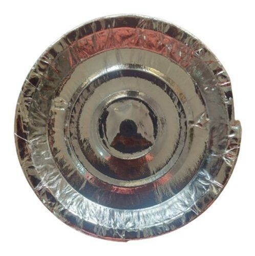 8 Inch Disposable Silver Foil Paper Plate