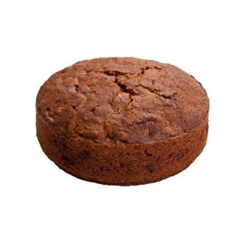 Chocolate Rich Nutritious And Vitamin Enriched Antioxidants With Round Shape Plum Cake