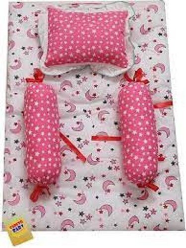 Baby Breathable Soft Smooth Comfortable Pink Sleeping Set