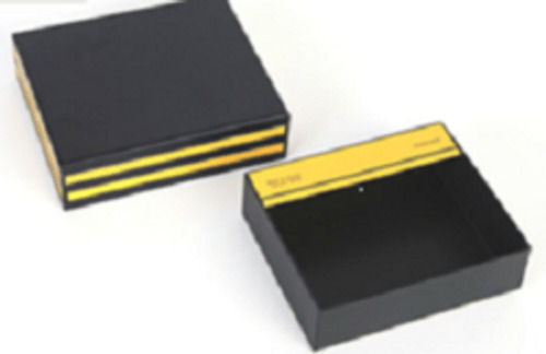 Beautiful Plastic Sweet Black Gift Packaging Box  Size: Normal