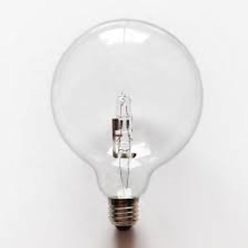 Clear Light Bulbs Fit Standard Medium Base Halogen Incandescent Light Bulb Body Material: Aluminum