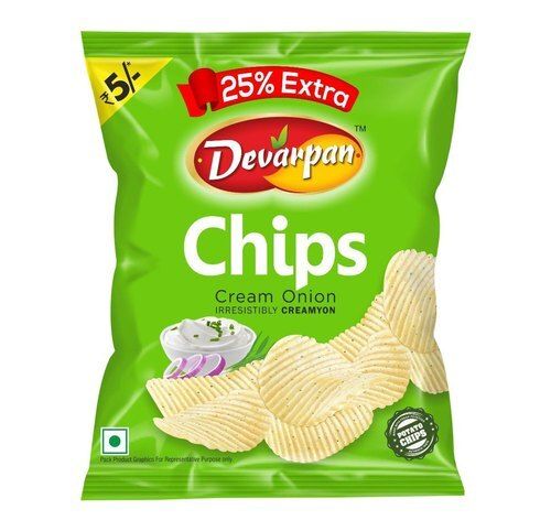 Delicious And Tasty Flavor Spicy Crunchy Crispy Plain Potato Chips For Snacks 